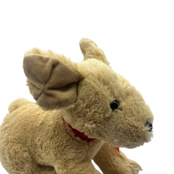 Melissa & Doug Sunny Yellow Labrador Plush Dog Toy Red Bow 11" Stuffed Animal - Picture 9 of 10